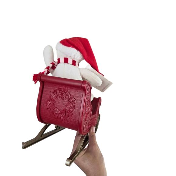 2016 Hallmark Jingle Pals TWINKLING SLEIGH RIDE Snowman * New W/ Tags * - Picture 4 of 6